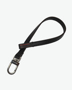 1660L lanyard, S size, Hervé Chapelier, 09 noir, leather