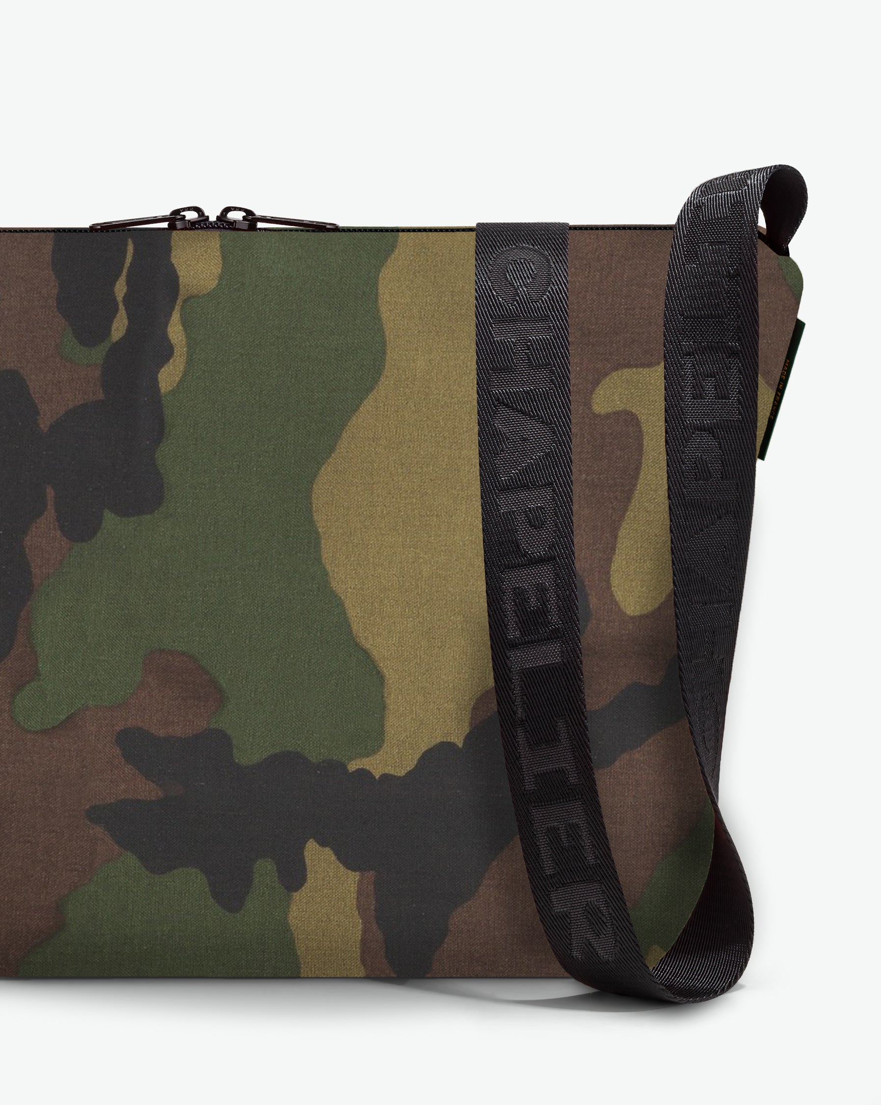 1754WJQ Crossbody bag - Foret Noir in printed polyamide – HERVE