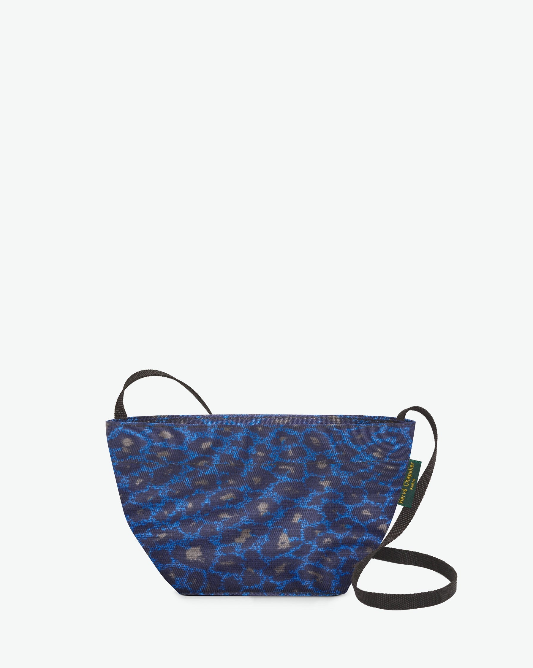 Herve Chapelier 1927F パンサーブラン ショルダーバッグ 1927F Crossbody bag - Panthere Blanc Gris in printed nylon – HERVE