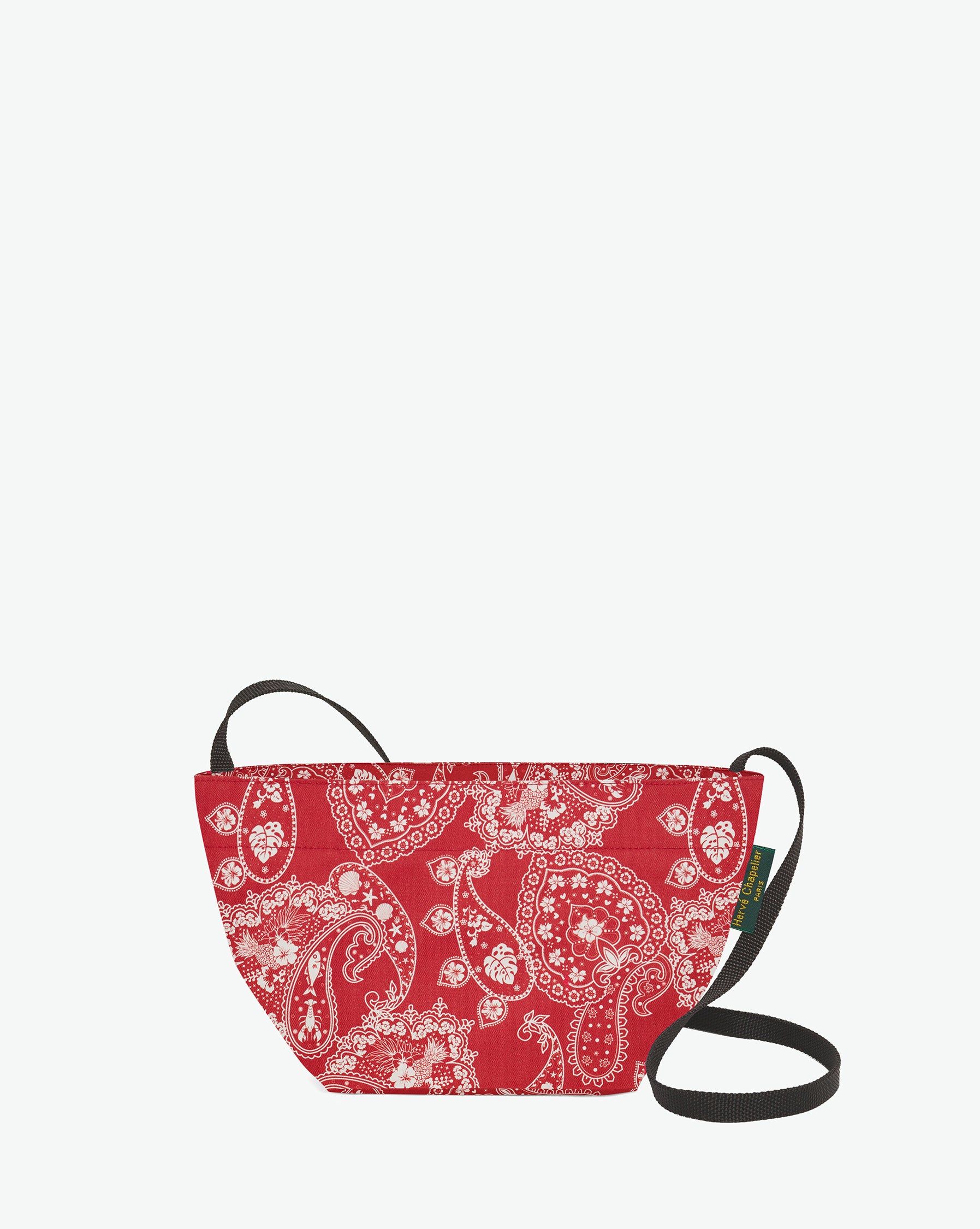 1927F Crossbody bag - Panthere Blanc Gris in printed nylon – HERVE