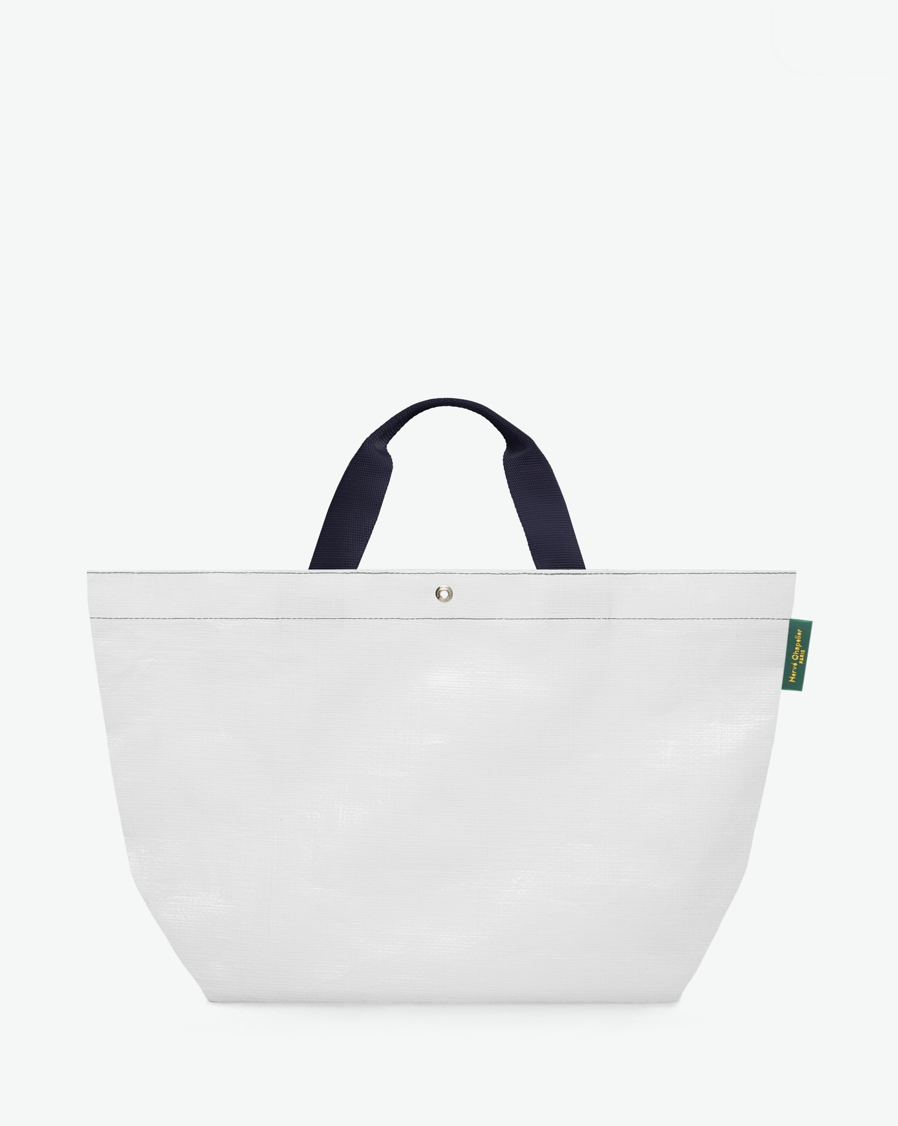 2012PP Market tote bag - Blanc Marine in polyethylene – HERVE