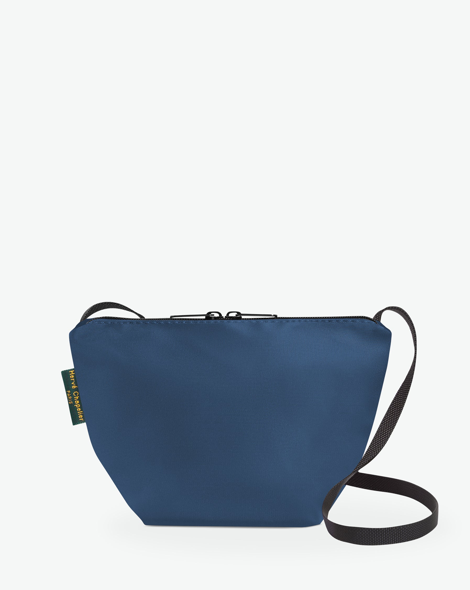 Herve Chapelier アメリカ製 ドラムバッグ ネイビー 2885N Crossbody bag - Bleu Lave in solid nylon – HERVE CHAPELIER