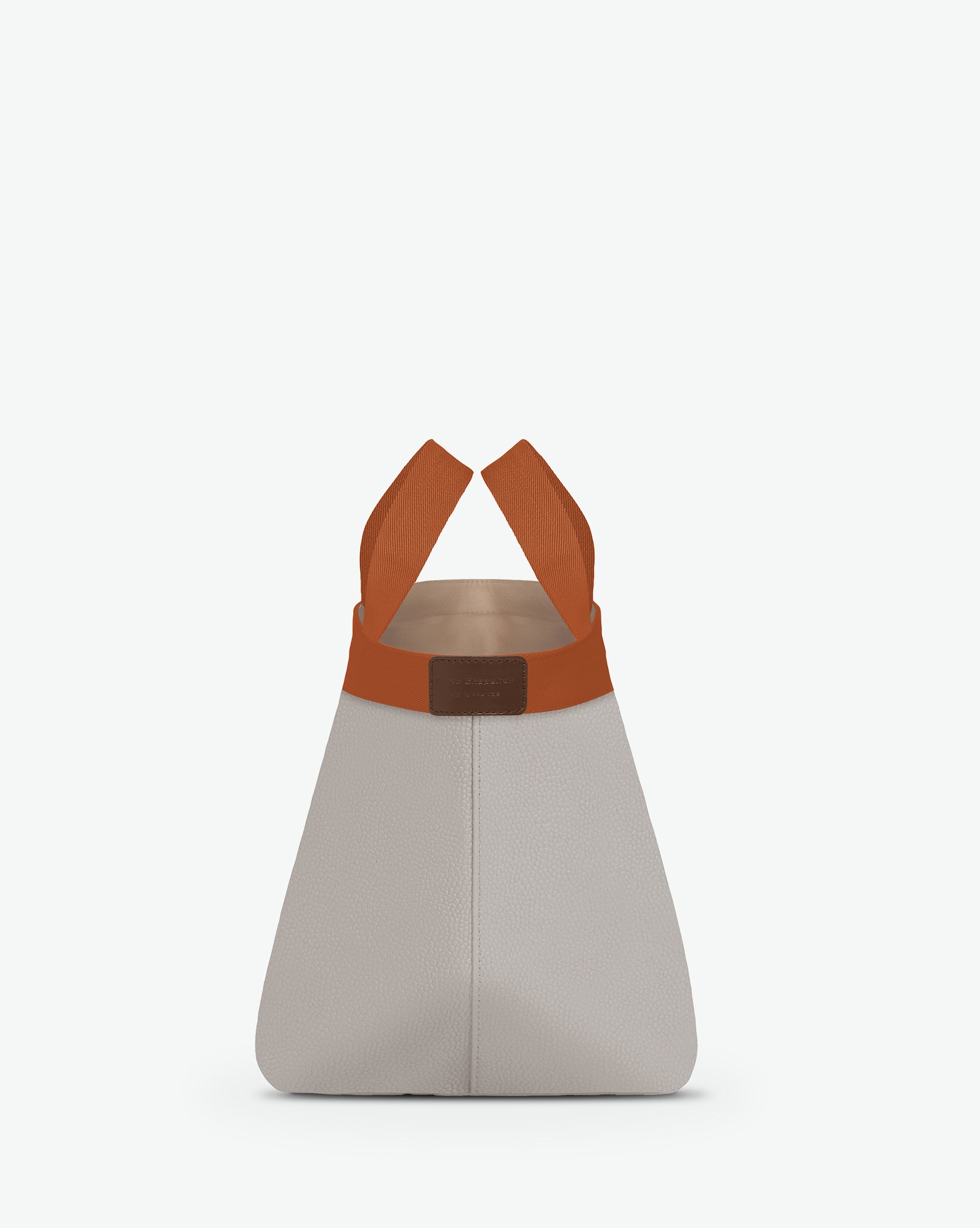707GP Handbag - Granit Argent in pebbled grain coated canvas