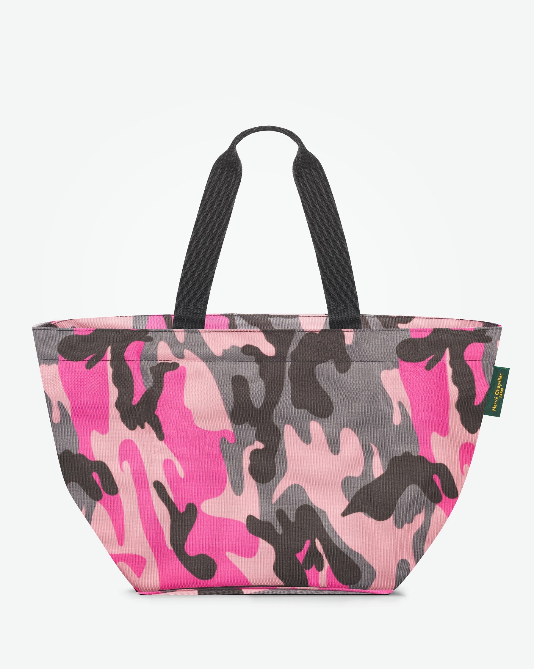 913F Shoulder bag - Panthere Blanc Gris in printed nylon – HERVE