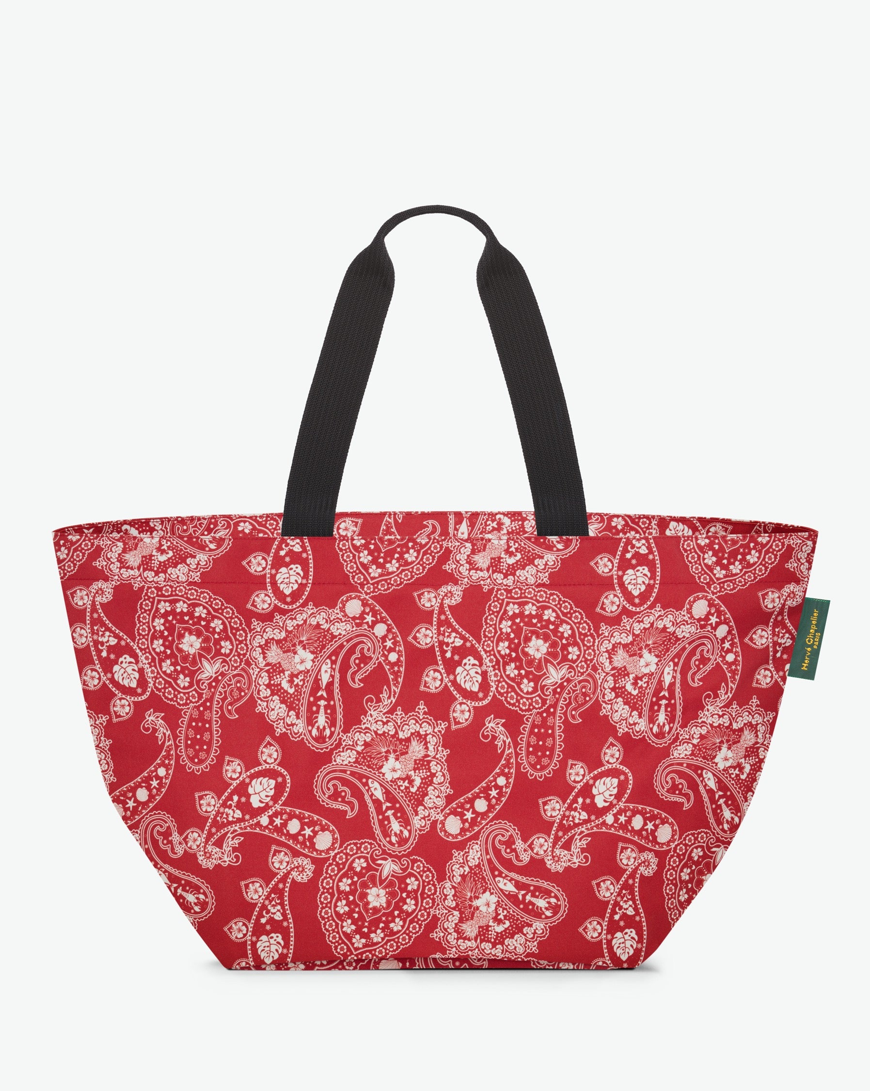 913F Shoulder bag - Panthere Blanc Gris in printed nylon – HERVE