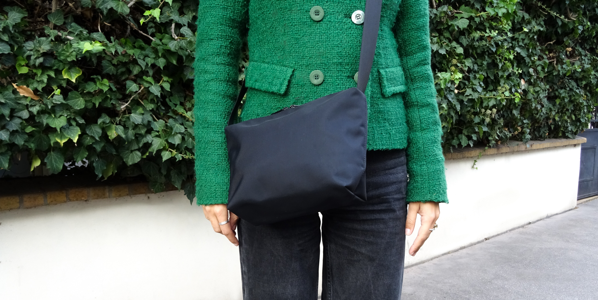 Hervé Chapelier - 1752N - Shoulder bag rectangular bottom